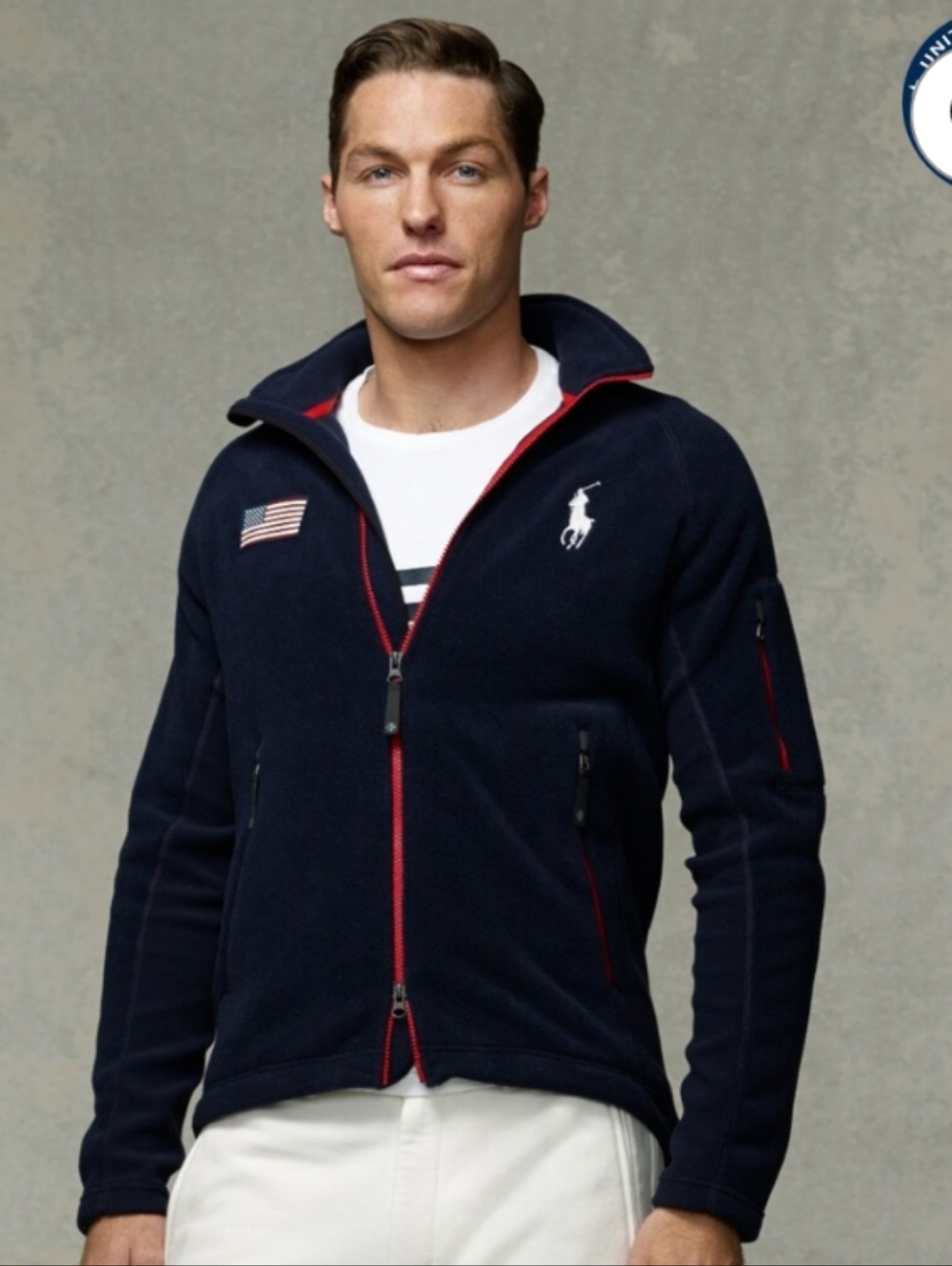 Ralph Lauren RLX 2014 Olympics Team USA Full Zip Fleece Sochi - Picture 11 of 12